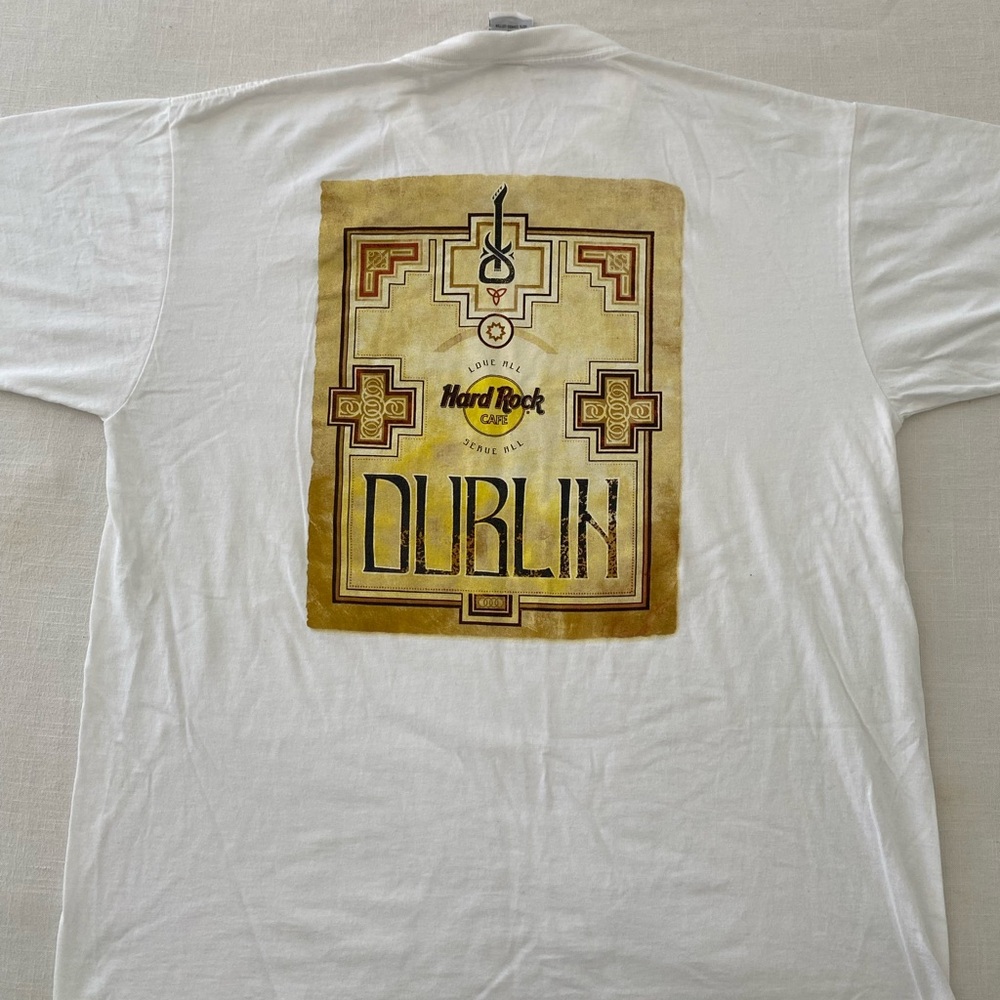 Hard Rock Cafe Dublin White Tee